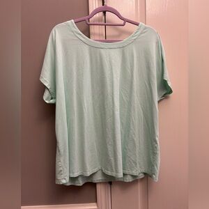 J.jill Luxe Supima Scoopneck tee